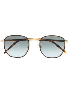 Tommy Hilfiger солнцезащитные очки-авиаторы черепаховой расцветки