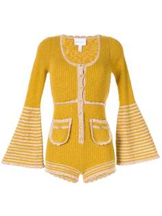 Alice Mccall Heaven Help knitted playsuit