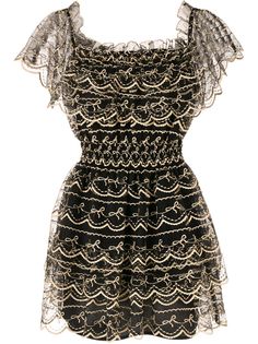 Alice Mccall Satellite Of Love lace mini dress