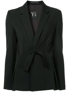 Ys пиджак с бантом Y`s