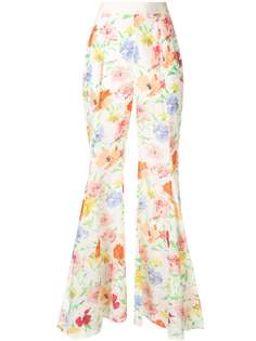 Alice Mccall Picasso wide floral trousers