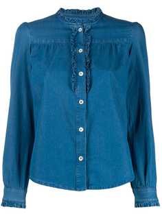 A.P.C. long-sleeve denim blouse