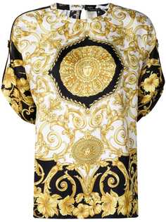 Versace футболка с принтом в стиле барокко