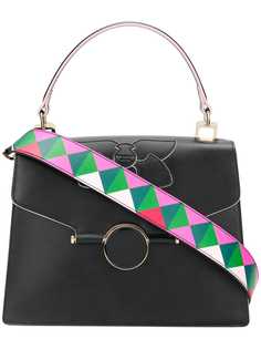 Tosca Blu embossed logo tote