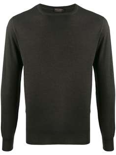 Delloglio knitted crew-neck jumper