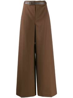 Marni belted wide-leg trousers
