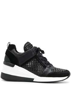 Michael Kors Georgie woven trainers