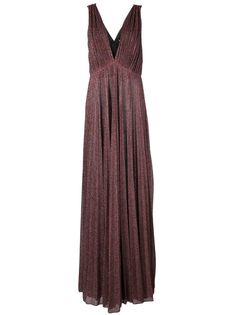 Jill Jill Stuart вечернее платье с эффектом металлик