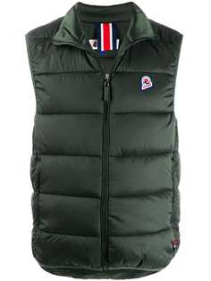Invicta logo patch padded gilet