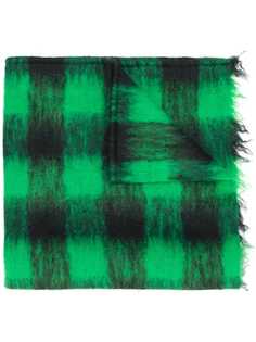 MP Massimo Piombo check print scarf