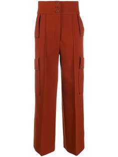 Stella McCartney high-waisted wide-leg trousers