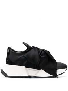 Mm6 Maison Margiela массивные кроссовки с бантом
