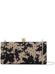 Jimmy Choo клатч с цветочным кружевом