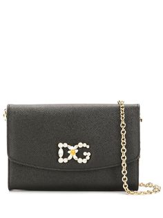 Dolce & Gabbana клатч с логотипом DG