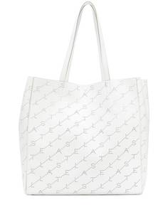 Stella McCartney сумка-шоппер с монограммным узором