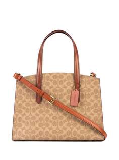 Coach сумка с монограммой Charlie Carryall