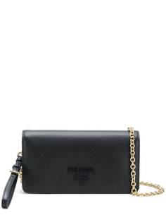 Prada сумка на плечо с логотипом