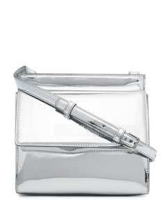 Calvin Klein 205W39nyc сумка через плечо с металлическим отблеском и логотипом