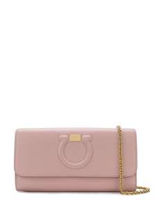 Salvatore Ferragamo клатч Thalia с тиснением