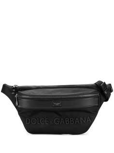 Dolce & Gabbana поясная сумка с логотипом