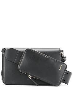 Lanvin сумка через плечо с тисненым логотипом