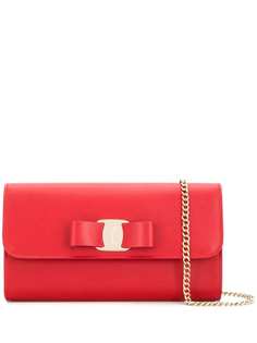 Salvatore Ferragamo клатч с бантом