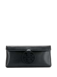 Tory Burch клатч с деталью в виде медальона с логотипом T