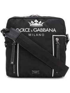 Dolce & Gabbana сумка через плечо с принтом логотипа