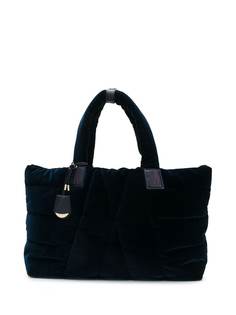 Moncler quilted large tote bag