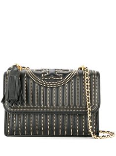 Tory Burch сумка на плечо Fleming с заклепками
