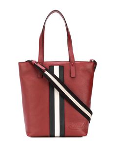 Bally embossed logo shoulder bag