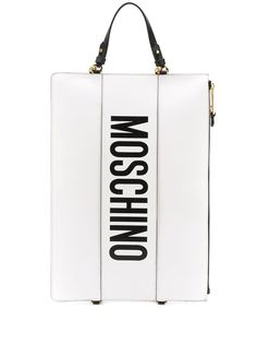 Moschino клатч с логотипом