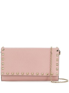 Valentino кошелек на цепочке с отделкой Rockstud