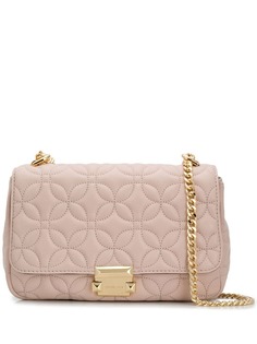 Michael Michael Kors стеганая сумка с цветочным принтом Sloan