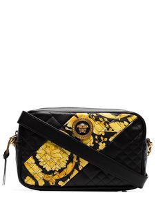 Versace стеганая сумка через плечо