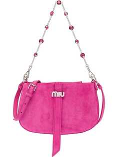 Miu Miu сумка на плечо с ремнем-цепочкой