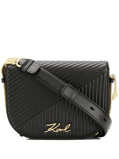 Karl Lagerfeld стеганая сумка на плечо K/Signature