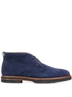 Tods ботинки по щиколотку на шнуровке Tod`S