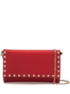 Valentino кошелек на цепочке с отделкой Rockstud