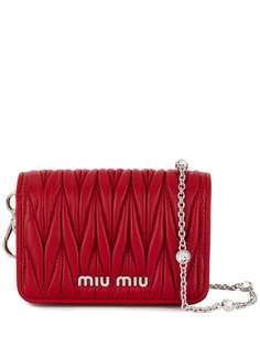 Miu Miu сумка Micro на цепочке