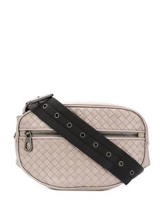 Bottega Veneta поясная сумка с отделкой Intrecciato