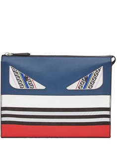 Fendi панельный клатч на молнии