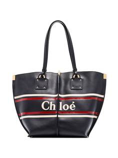 Chloé сумка-тоут с логотипом