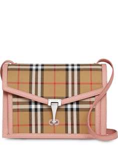 Burberry маленькая сумка через плечо в клетку Vintage Check