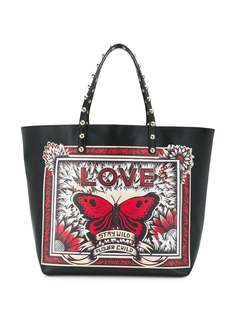 Red Valentino сумка с принтом Stay Wild