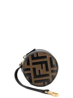 Fendi круглый кошелек с логотипом