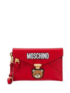 Moschino клатч-конверт Teddy Bear