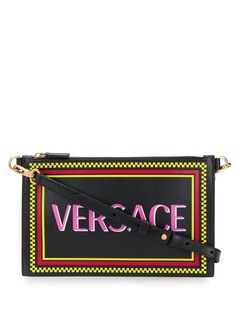 Versace клатч с логотипом