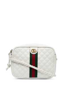 Gucci маленькая стеганая сумка на плечо с логотипом GG