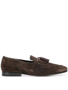 Santoni лоферы с кисточками